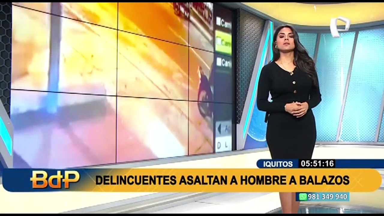 Iquitos: asaltan a balazos a empresario que retiró S/21 mil del banco