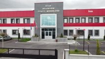 Sivas haberleri! Yaklaşık 5 bin metrekare kapalı alana sahip olan Sivas Belediyesi modern itfaiye binası hizmete girdi