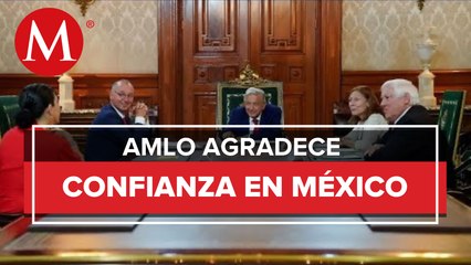 AMLO recibe a CEO de Bayer y afirma que “seguirán invirtiendo en México”