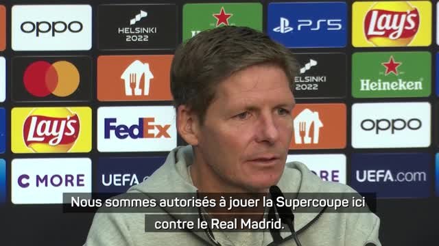 Supercoupe de l'UEFA - Glasner : Pas d'appréhension avant d'affronter le Real Madrid