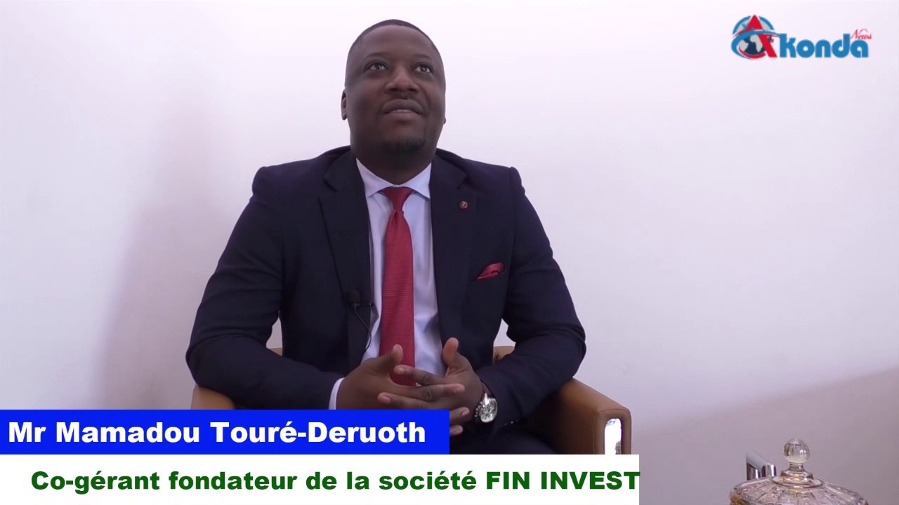 1ère partie:  "L’invité de la rédaction" Mamadou Touré-Deruoth, Co-gérant et fondateur de Fin’Invest