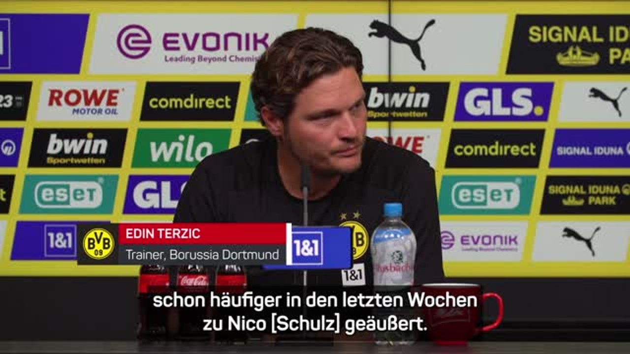 Terzic über Schulz: “Bin nicht sein Rechtsanwalt”