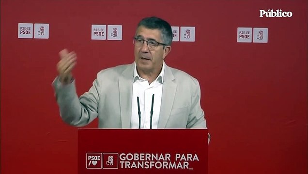 Patxi López, sobre el cambio de postura de Feijóo ante el plan de ahorro energético: Demuestra quién manda en el PP