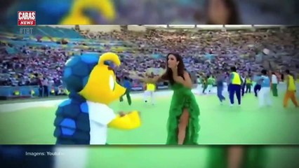 Ivete relembra Copa do Mundo no Brasil