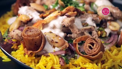 فتة شاورما الدجاج الخلطة رائعة