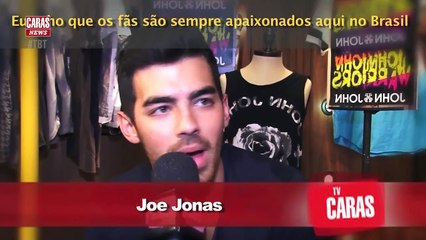 Joe Jonas e sua intimidade com Brasil