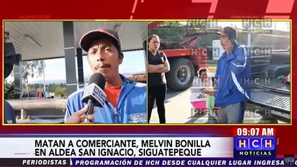 ¡Sicariato! Lo asesinan tras pedirle una recarga en #Siguatepeque