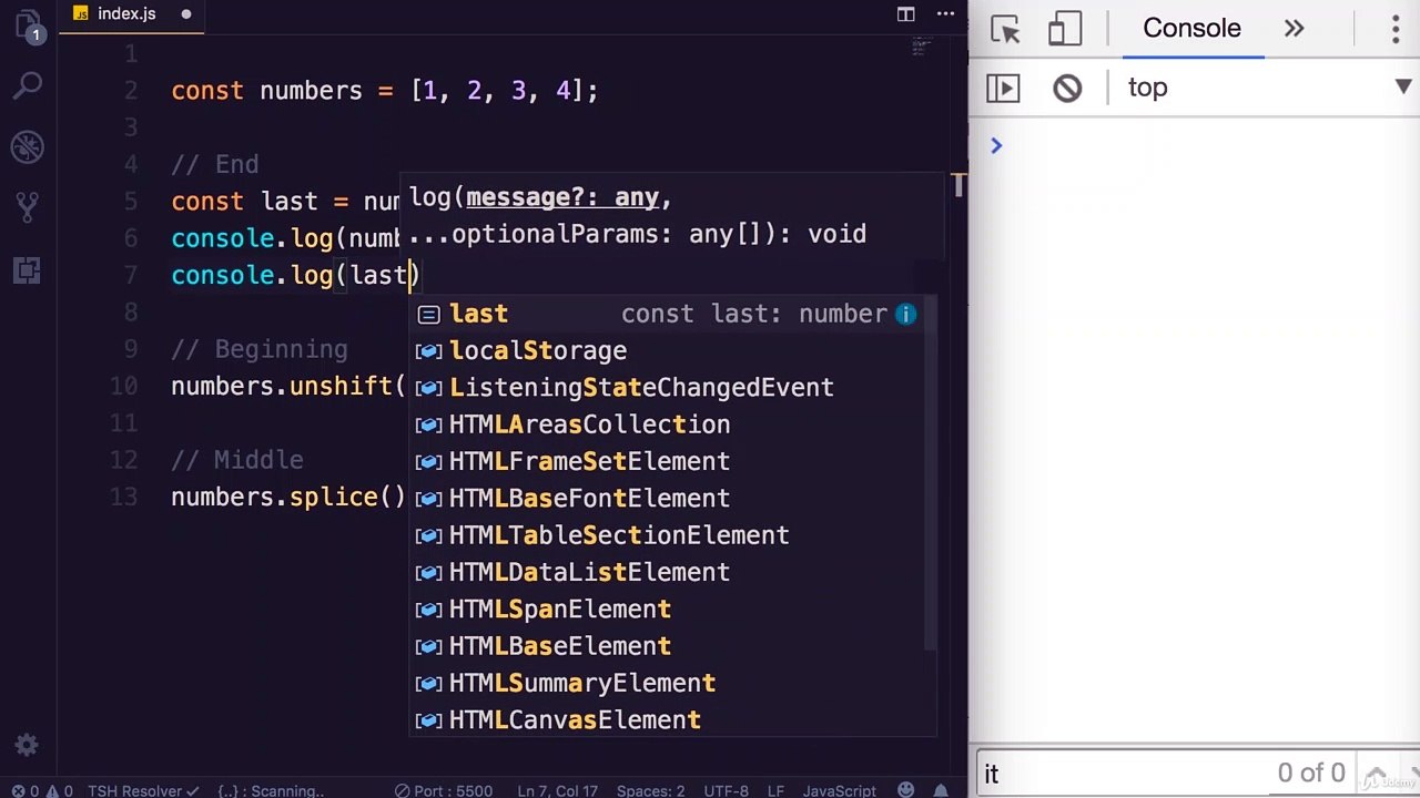 Removing Elements