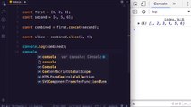 Combining and Slicing Arrays