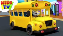 The Wheels On The Bus - English Rhyme and Preschool Video