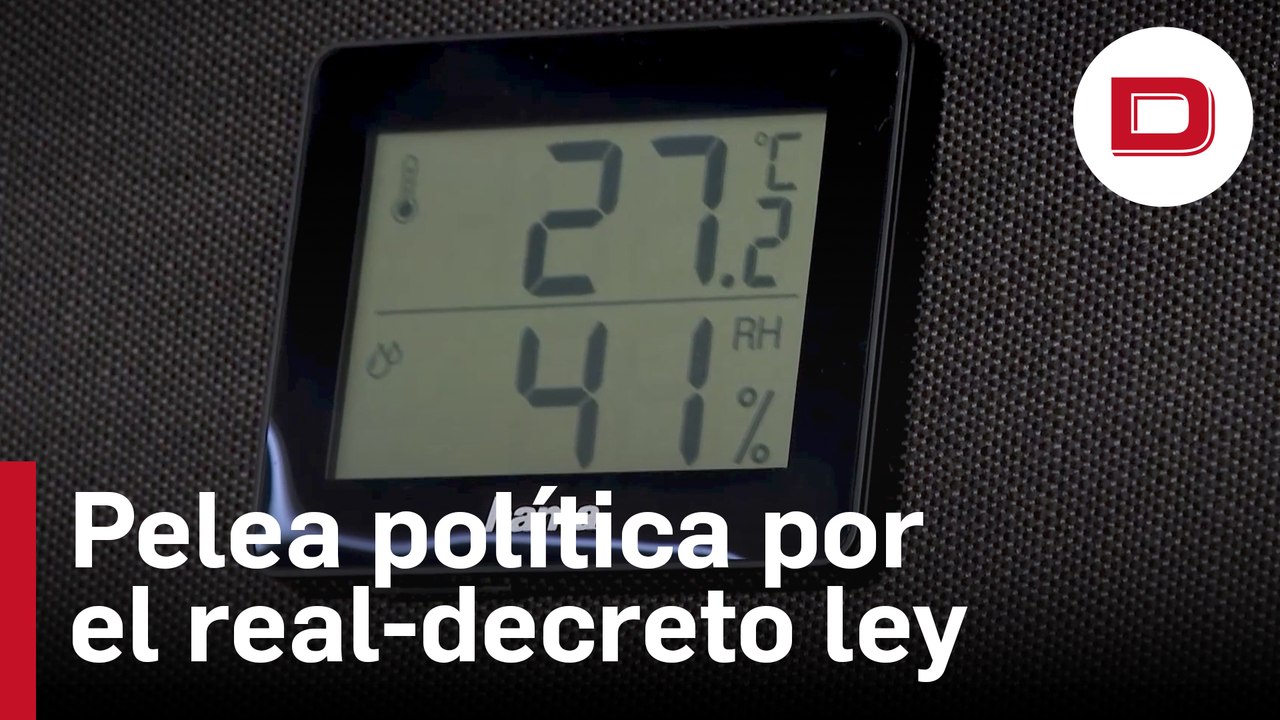Nueva pelea política entre PP y PSOE por las medidas de ahorro energético