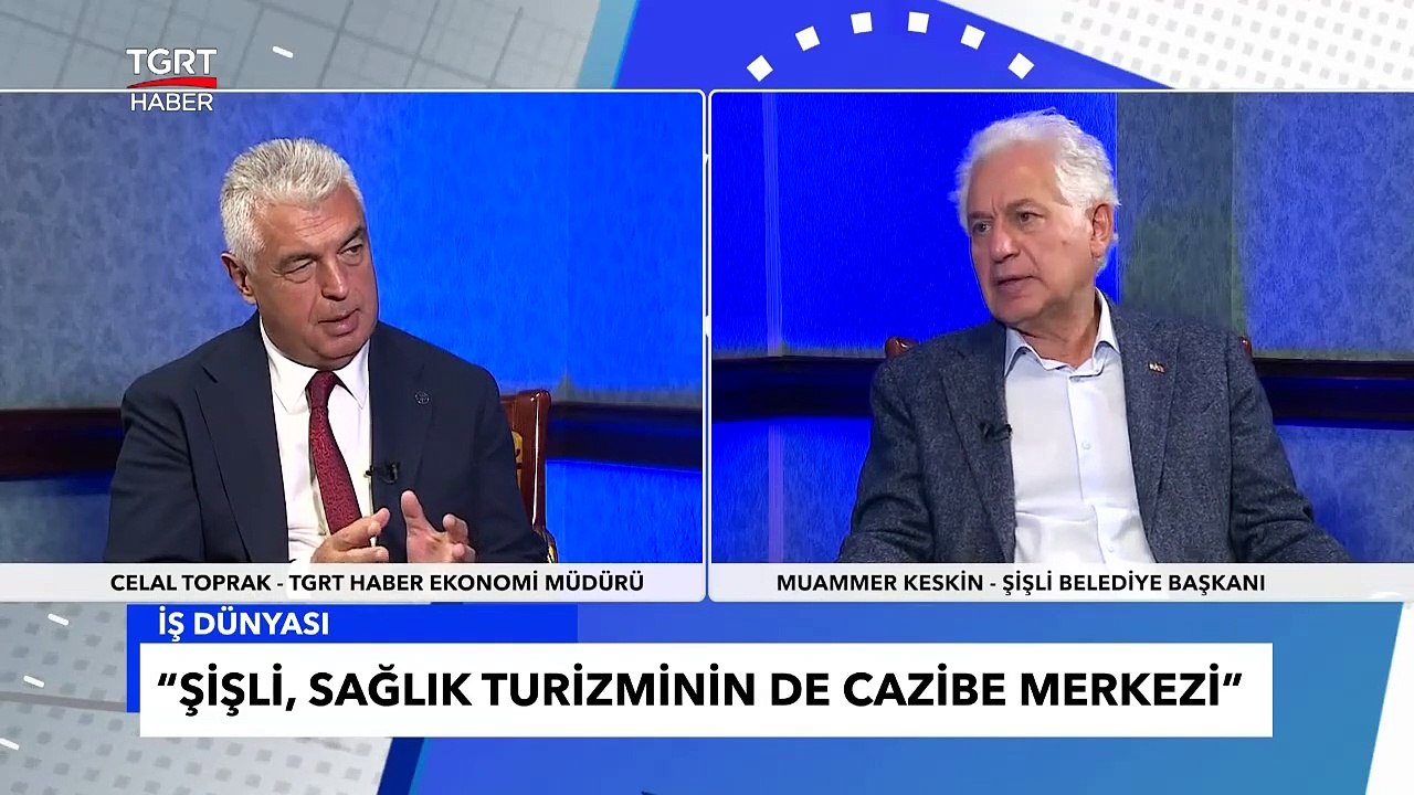 Şişli Belediye Başkanı Muammer Keskin TGRT Haber'de - Celal Toprak ile İş Dünyası