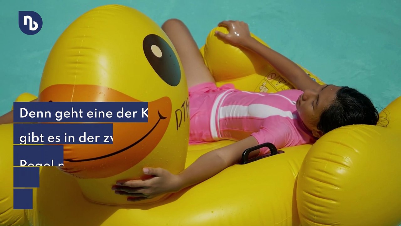 Vorsicht: große schwimmtiere sind nichts für offene gewässer