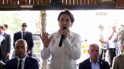 Akşener: Elektrikle ilgili bu ülkenin bir problemi var, bu iletim şirketi meselesinin millileşmesi gerekiyor
