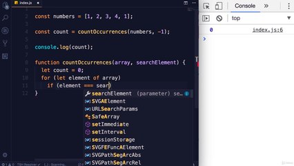 Exercise 5- Count Occurrences