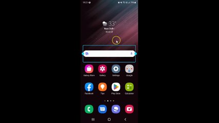 How to Add the Samsung Internet Search Bar Widget to the Home Screen On Samsung Galaxy S22 Ultra?