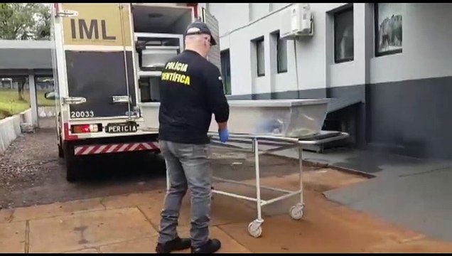 Corpo de bebê morto em acidente na BR-277 chega ao IML de Cascavel