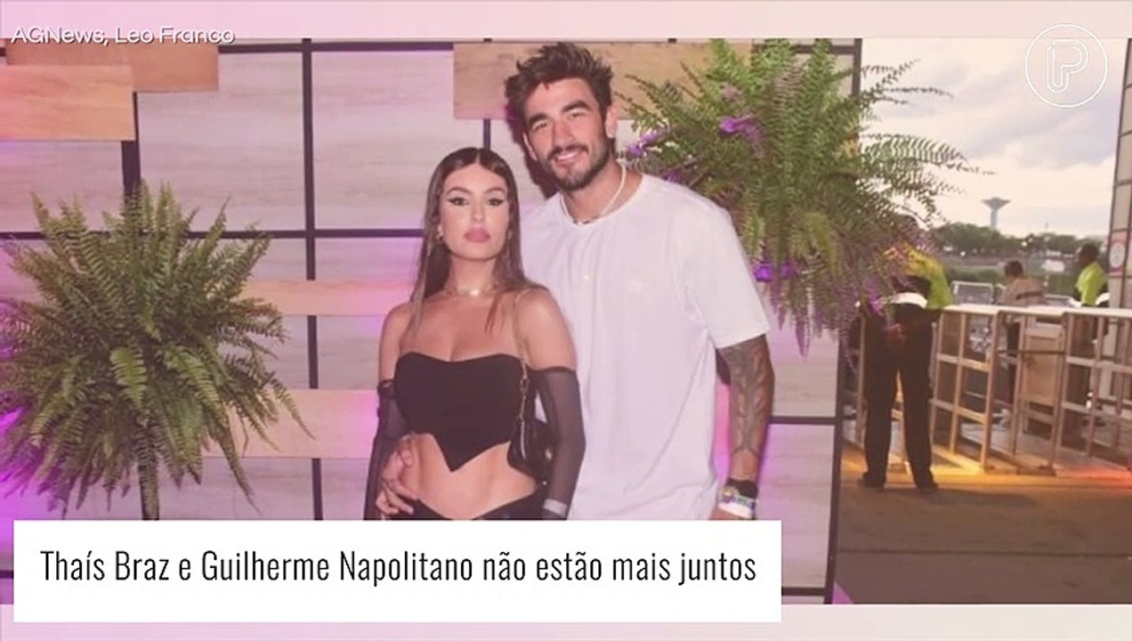 Ex-BBBs Gui Napolitano e Thaís Braz terminam namoro após alguns meses. Saiba mais!