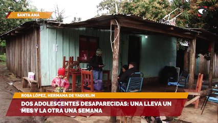 Dos adolescentes desaparecidas: una lleva un mes y la otra una semana