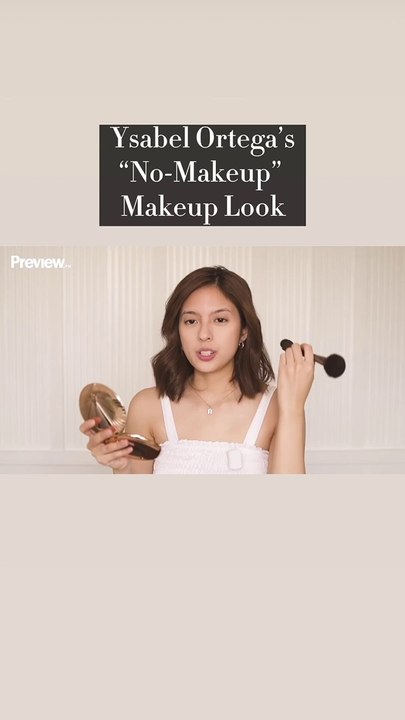 Ysabel Ortega’s “No-Makeup Makeup” Look