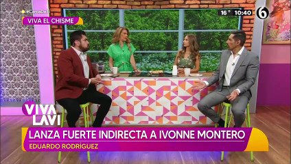 "Ganó por victimizarse": Eduardo Rodríguez critica triunfo de Ivonne Montero