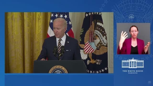 WASHINGTON - ABD Başkanı Biden: Enflasyonun yatışmaya başlayabileceğine dair bazı işaretler görüyoruz