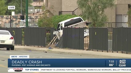 Pedestrian dead in crash near 51st Avenue and McDowell