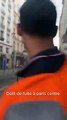 Une voiture de police percute un conducteur en délit de fuite pour le stopper (Paris)
