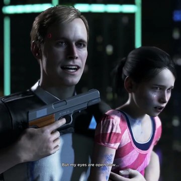 Android Sacrifices Himself to Save a Little Girl – All Endings – Detroit Become Human Demo PS4 Pro