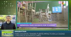 Docentes, estatales y médicos argentinos convocan a paro nacional