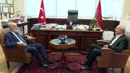 Karamollaoğlu'ndan Kılıçdaroğlu ve Gültekin Uysal'a ziyaret