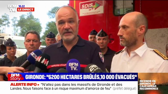 N'allez pas dans les massifs de Gironde et des Landes : l'appel de la préfecture de Gironde face aux incendies