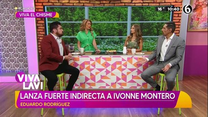 "Ganó por victimizarse": Eduardo Rodríguez critica triunfo de Ivonne Montero