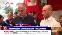 Incendie en Gironde: deux camions feux de forêt détruits et un sapeur-pompier blessé grave