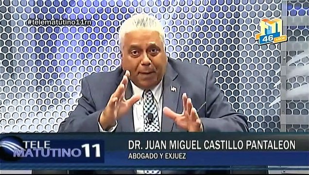 #Telematutino / Entrevista a Juan Miguel Castillo Pantaleón, Abogado / 10 agosto 2022