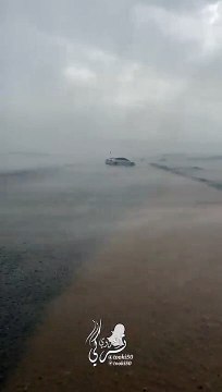 عواصف رعدية شمال غرب المدينة المنورة