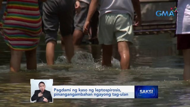 Kaso ng leptospirosis sa bansa ngayong taon, mas mataas nang 27% kumpara noong 2021 | Saksi