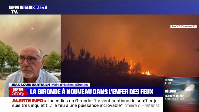 Gironde: Le feu est d'une puissance incroyable , déclare le maire d'Hostens