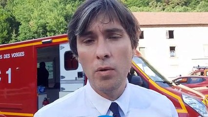 "Un feu particulièrement virulent" selon le secrétaire général de la préfecture des Vosges