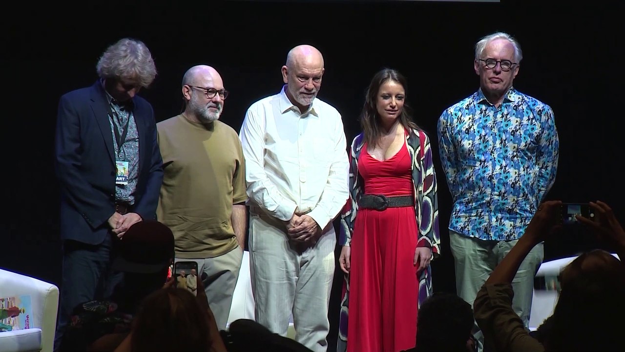 John Malkovich presenta en Madrid la obra 'The...