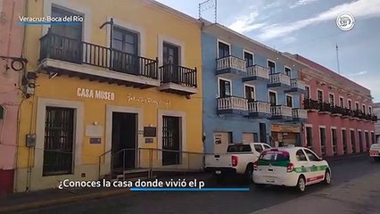 En este lugar de Veracruz vivió el poeta Salvador Díaz Mirón