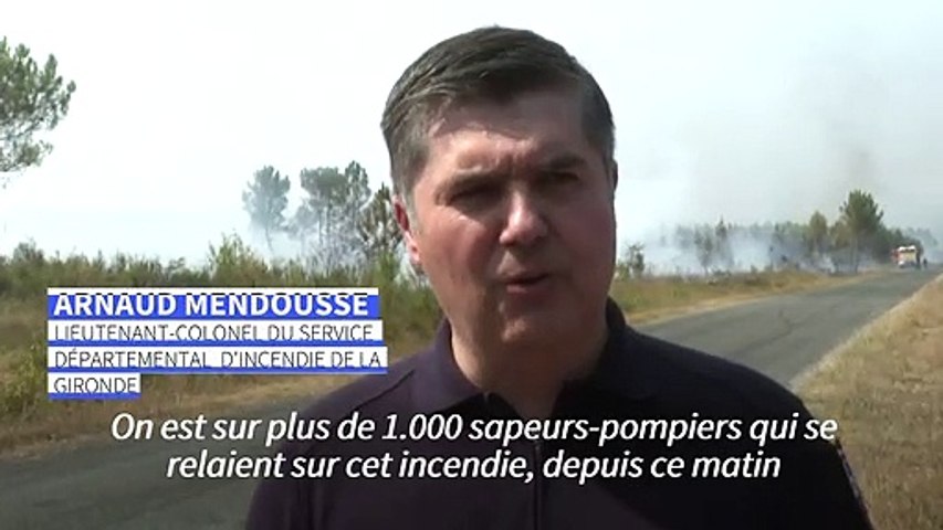 Un mois après, le feu reprend en Gironde, des milliers sont évacués