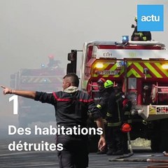 Incendie en Gironde et dans les Landes : Les 5 infos de la journée