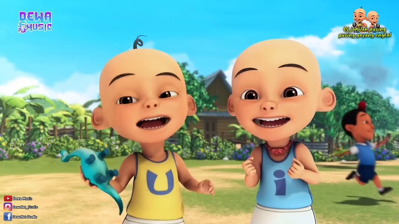 Upin ipin terbaru 2022 ( Dj jamilah pusing pusing goyang engkol )
