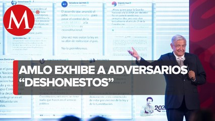 AMLO pide exponer lista de opositores que criticaron el "decretazo" de la Guardia Nacional