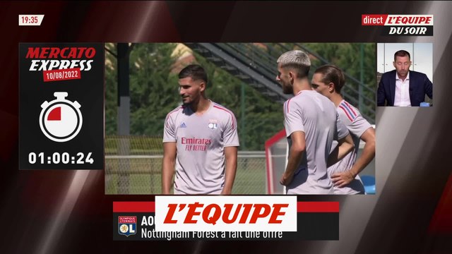 Nottingham Forest a fait une première offre pour Aouar (OL) - Foot - Transferts