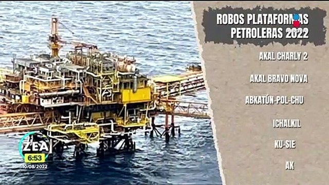 Robo de plataformas petroleras, el nuevo blanco del crimen organizado