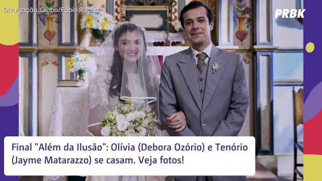 Final Além da Ilusão : veja fotos do casamento de Olívia e Tenório