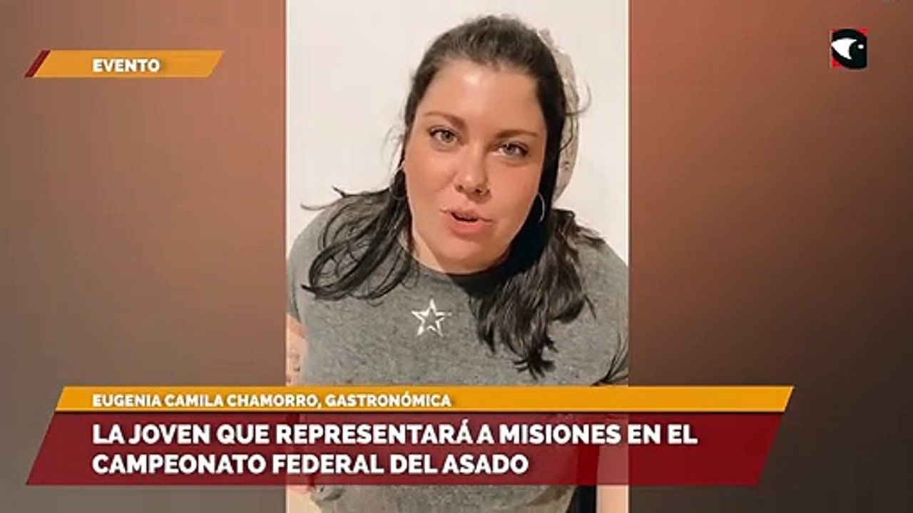 La joven que representará a Misiones en el Campeonato Federal del Asado