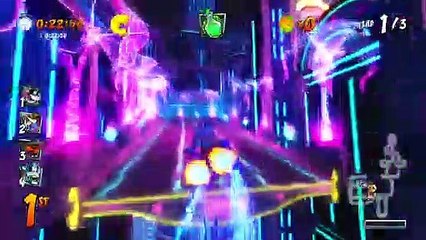 Electron Avenue CTR Challenge Gameplay - Crash Team Racing Nitro-Fueled